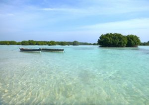 pemandangan pulau pari